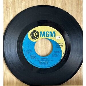 Country 45 C.W. Mccall - Long Lonesome Road / Convoy Mgm Records 1975 Jukebox 7”